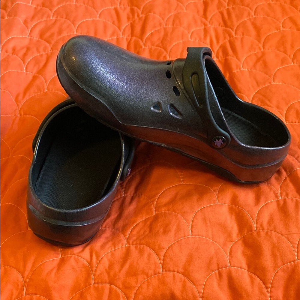 Men or Women Crome colored Clogs
